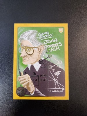 2025 Cardsmiths Currency Series 5 John Forbes Nash Jr. #49 Iced Foil