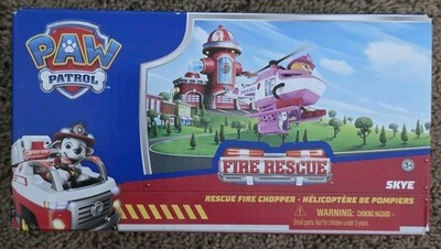 Spin Master Paw Patrol Skye Fire Rescue Chopper Playset 6072694 20151509