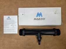 MAZZEI 1-1/2" PVDF Venturi Ozone Gas Liquid Chemical Injector (1584-A PVDF)