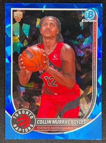 Collin Murray-Boyles 2025-26 Topps Bowman Sapphire Chrome Base RC #BCV-9