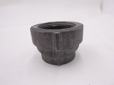 Anvil 1-1/2" Male NPT x 1" Male NPT Black Malleable Iron Reducer