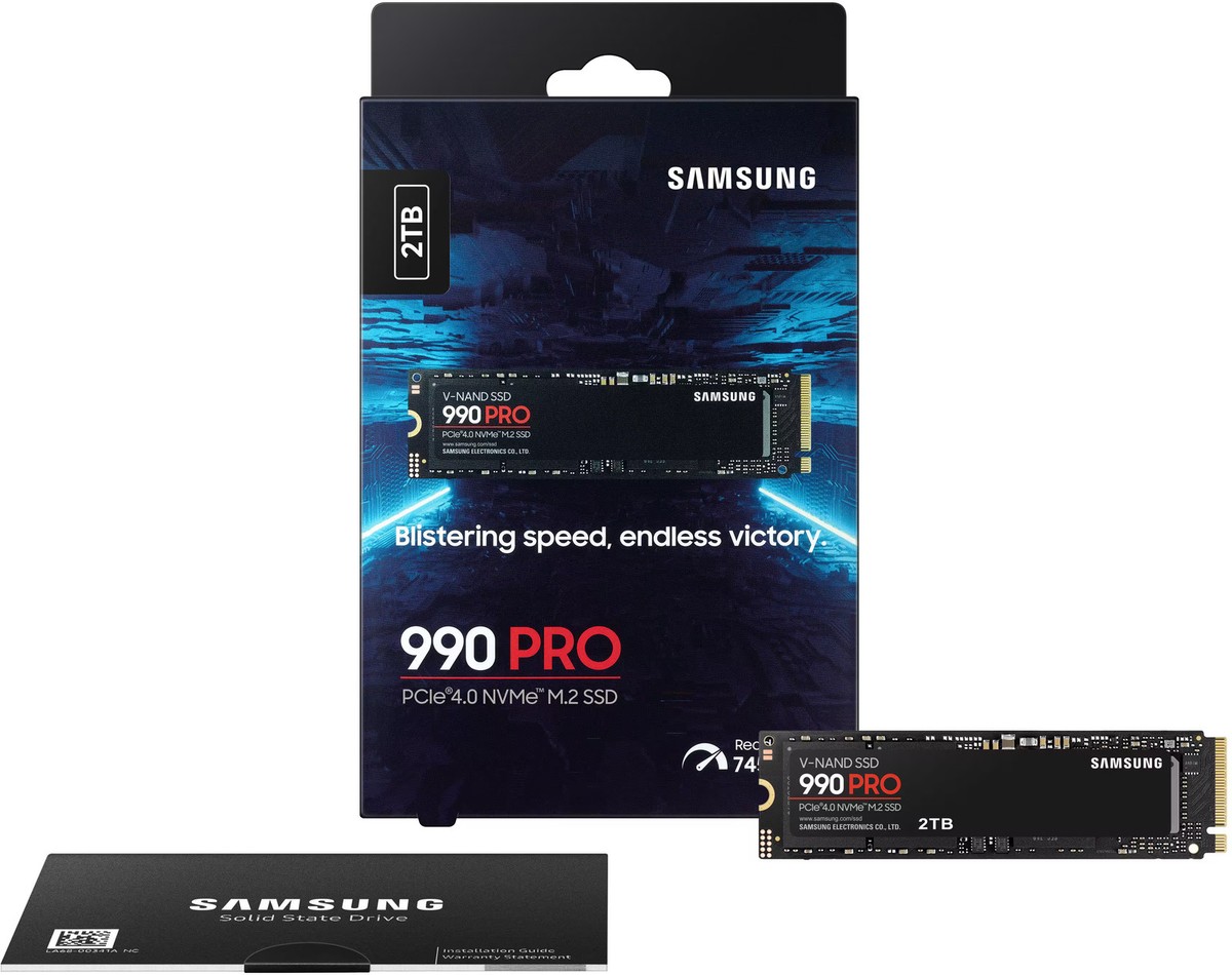 送料込★匿名配送★SAMSUNG 990 PRO 2TB PCIe4.0★中古品 Samsung - 990 PRO 2TB Internal SSD PCle Gen 4x4 NVMe | eBay