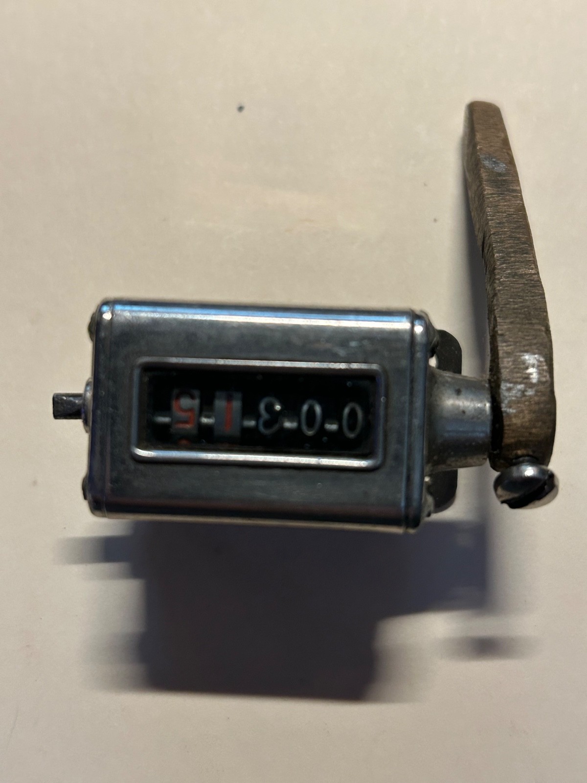 Antique Veeter Root 5-Digit Counter Working Condition VEETER-ROOT