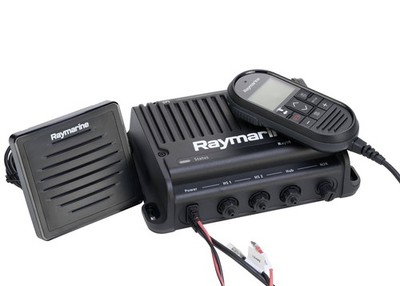 Raymarine Ray90 E70492 Marine Modular Black Box Dual-Station VHF Radio System