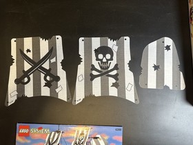 LEGO 6289 Pirates Red Beard Runner Complete NEW Set Open Box Sealed Bags 1996