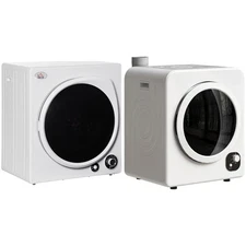 HOMCOM Compact Laundry Dryer Portable Clothes Dryer with 5 Drying Modes