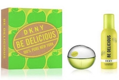 DKNY Be Delicious Eau De Parfum & Shower Mousse Fruity Woody For Women 250 ML