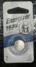 1 Pack CR1632 1632 ENERGIZER Lithium 3v Battery USA Free SHIP FRESH MAR 2034