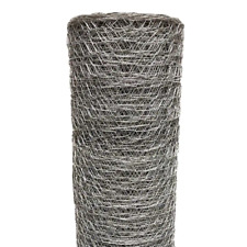 Poultry Netting 2 in x 4 x 150 ft. Wire Metal Chicken Mesh Garden Plant Fence 0.32 per foot
