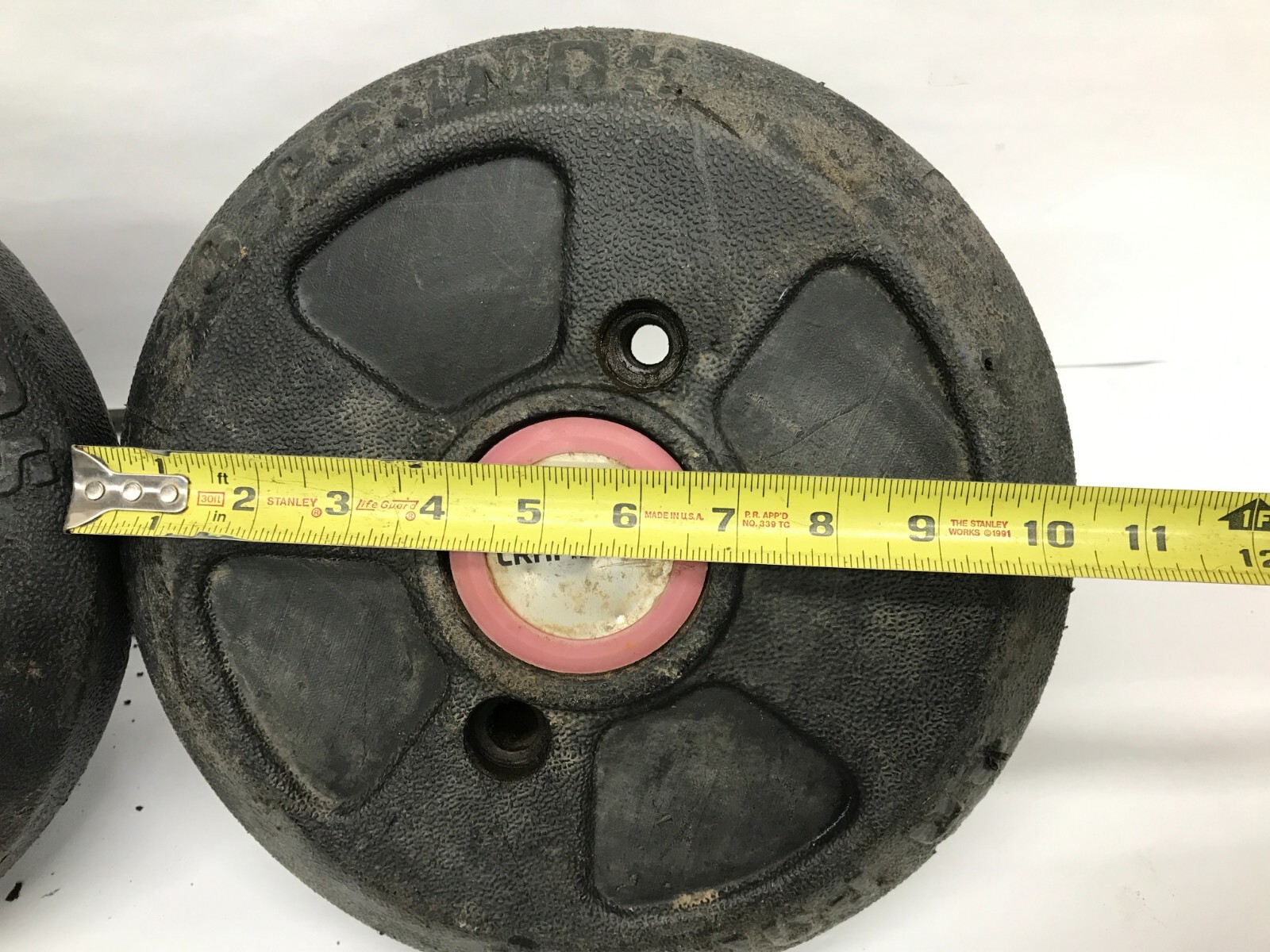 PAIR of CRAFTSMAN GARDEN TRACTOR WHEEL WEIGHTS 30bs each eBay