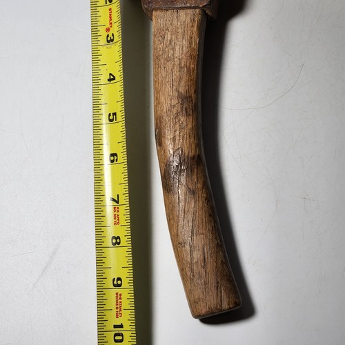 W BUTCHER Adze Hewing Axe Antique Vtg Tool Sheffield England 10" Complete - Picture 17 of 19