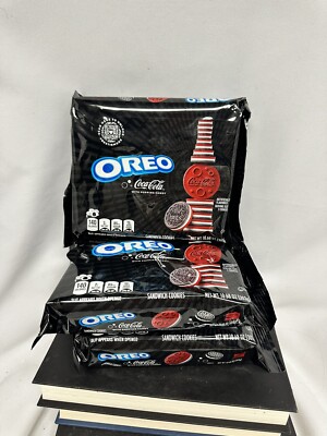 3 Packs Of Oreo Coca-Cola With Popping Candy Limited Edition