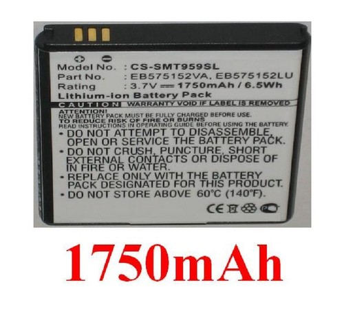1750mAh Battery Type EB575152LU EB575152VA for Samsung GT-I9003 | eBay