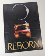 vintage Toyota Corolla Car Reborn PRINT AD
