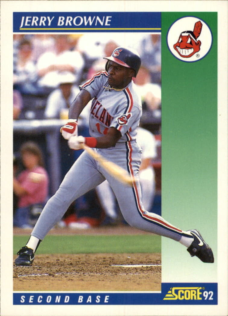 1992 Score #496 Jerry Browne - NM