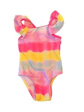 Cat  Jack Little Girls Toddler Swimsuit One Piece Suit Pastel Size 18 Months