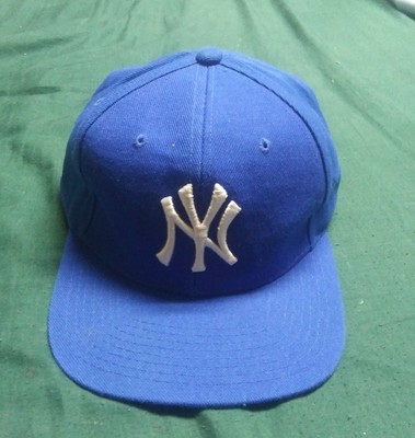 Royal Blue New York Yankees Hat 7 1/2 