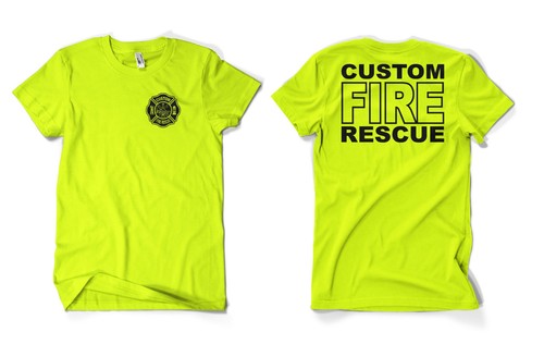 Fire Rescue Custom Duty Firefighter T 