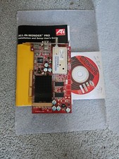1998 Ati All In Wonder Pro Tv Tuner With Setup Guide And CD