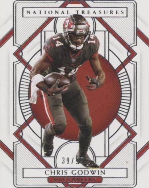 2020 Panini National Treasures Chris Godwin #92 - 1 of 2