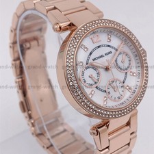 Michael Kors MK5616 Parker Rose Gold Pave White Dial Fashion Women's Watch