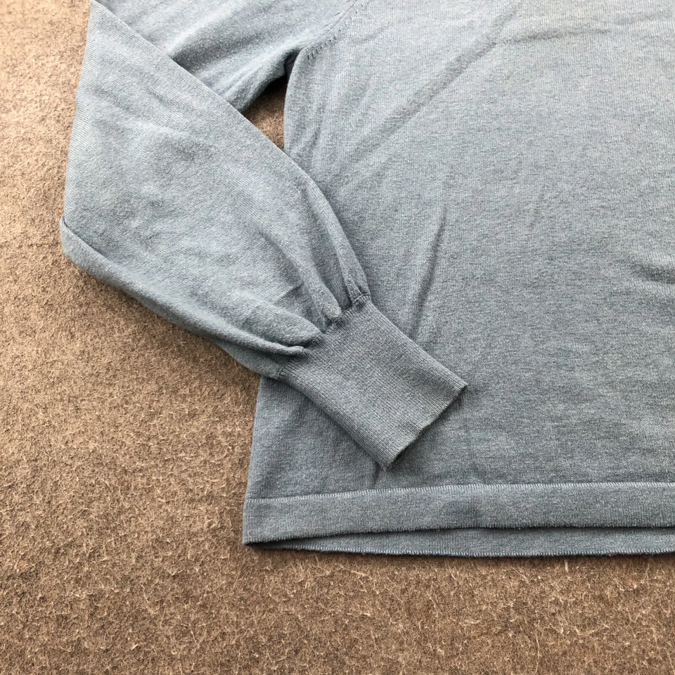 LILLA P Suéter Mujer Pequeño Azul Sudadera Pullover Tejido * Foto 2 de 4