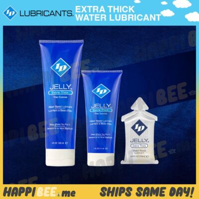 ID JELLY EXTRA THICK LubricantCouples Gel Water Personal Glide REAL FEEL  Lube | eBay