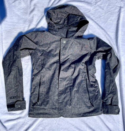 Veste De Snowboard Burton Dryride – Femme – Taille M – Rouge – Capuche – Etanche