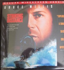 Striking Distance 1993 - Laserdisc - Widescreen Deluxe Ed. - Bruce Willis NEW