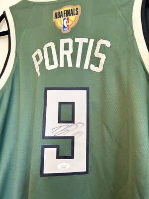 Bobby Portis Jr Signed Milwaukee Bucks Finals Jersey Autographed JSA COA