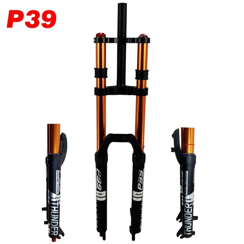 27.5 /29 Inch MTB E-bike Double Shoulder Front Fork 150mm Travel 100*9MM QR Fork - Picture 25 of 30