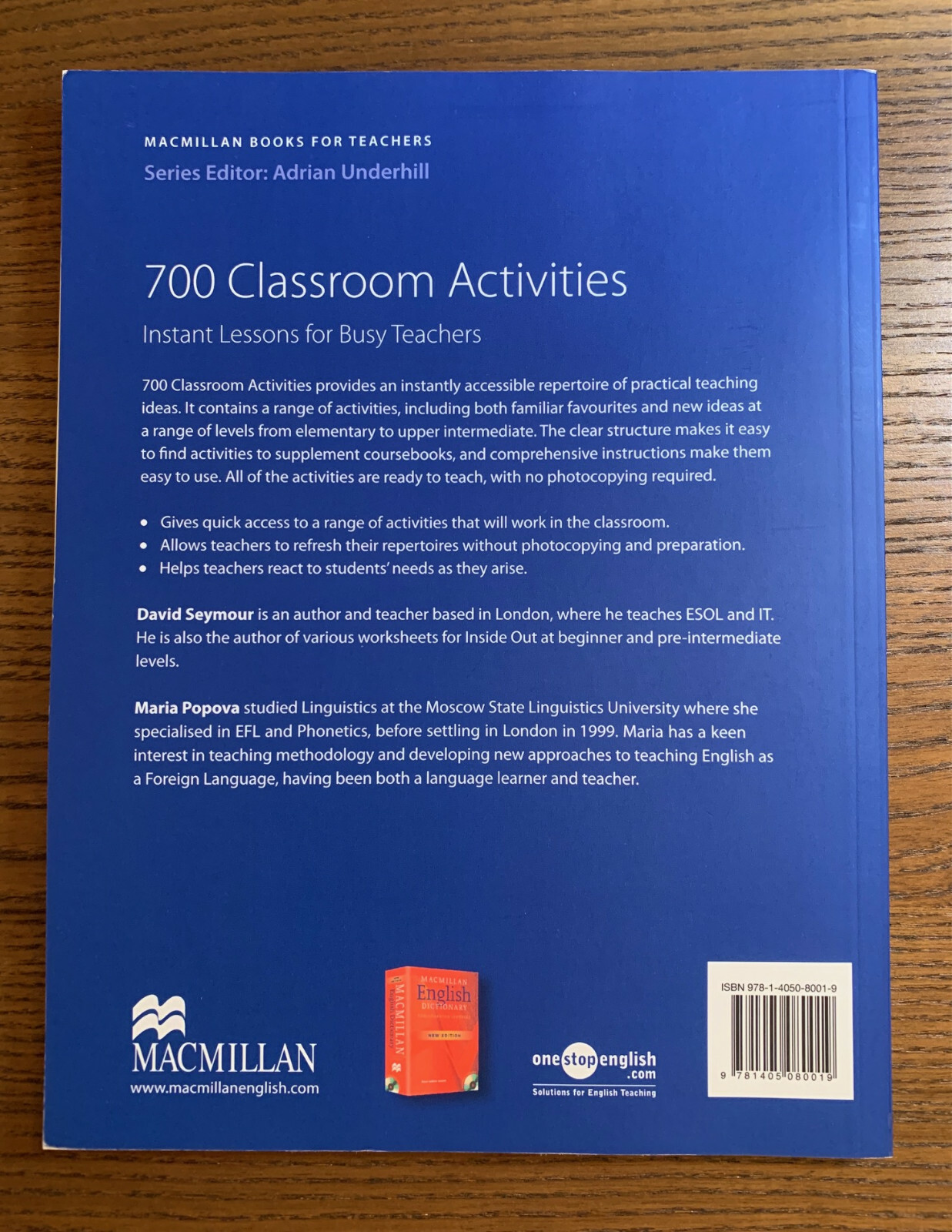 700 Classroom Activities: Instant Lessons for Busy Teachers (TEFL/ESL) |  eBay