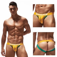 Slip uomo sexy intimo jockstrap schiena aperta gay uomo perizoma perizoma perizoma perizoma tanga