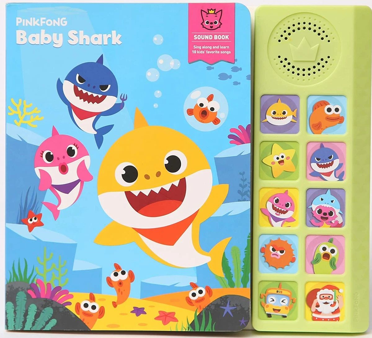 Pinkfong Baby Shark Sing-Alongs Sound Book Music CD