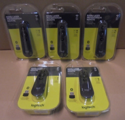 Logitech R500s Laser Presentation Remote 910-005843 Graphite