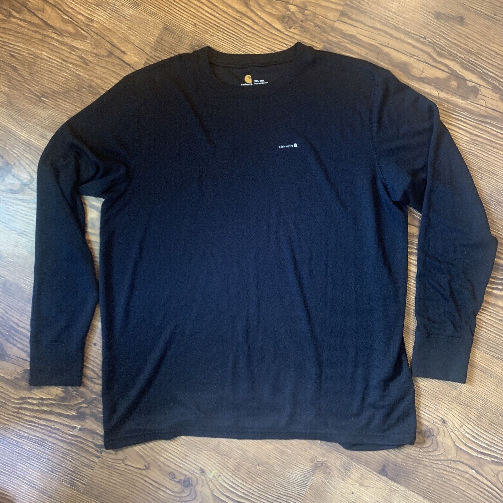 Carhartt 2XL Tall Men's Long Sleeve T-Shirt Size Large Black | eBay