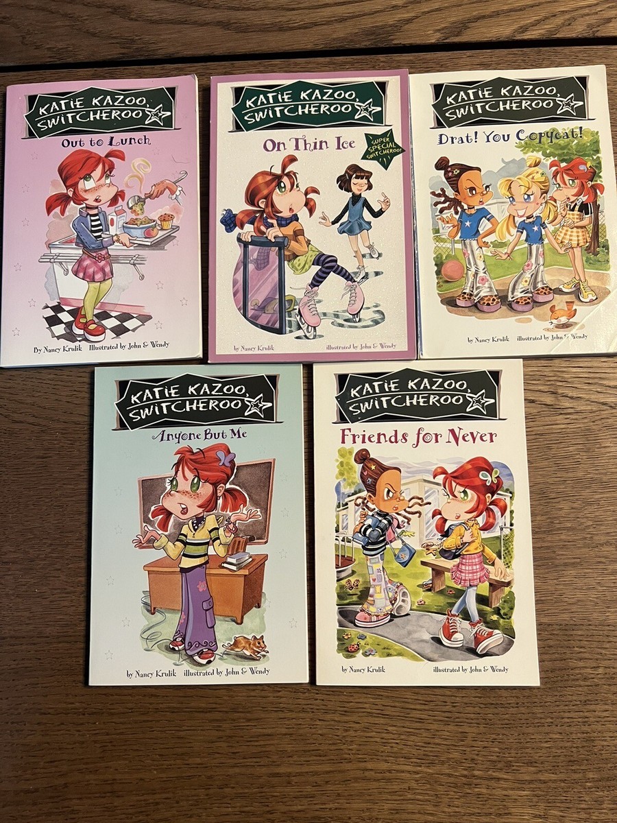 Katie Kazoo Switcheroo Book Lot Of 5 Paperback Krulik | eBay