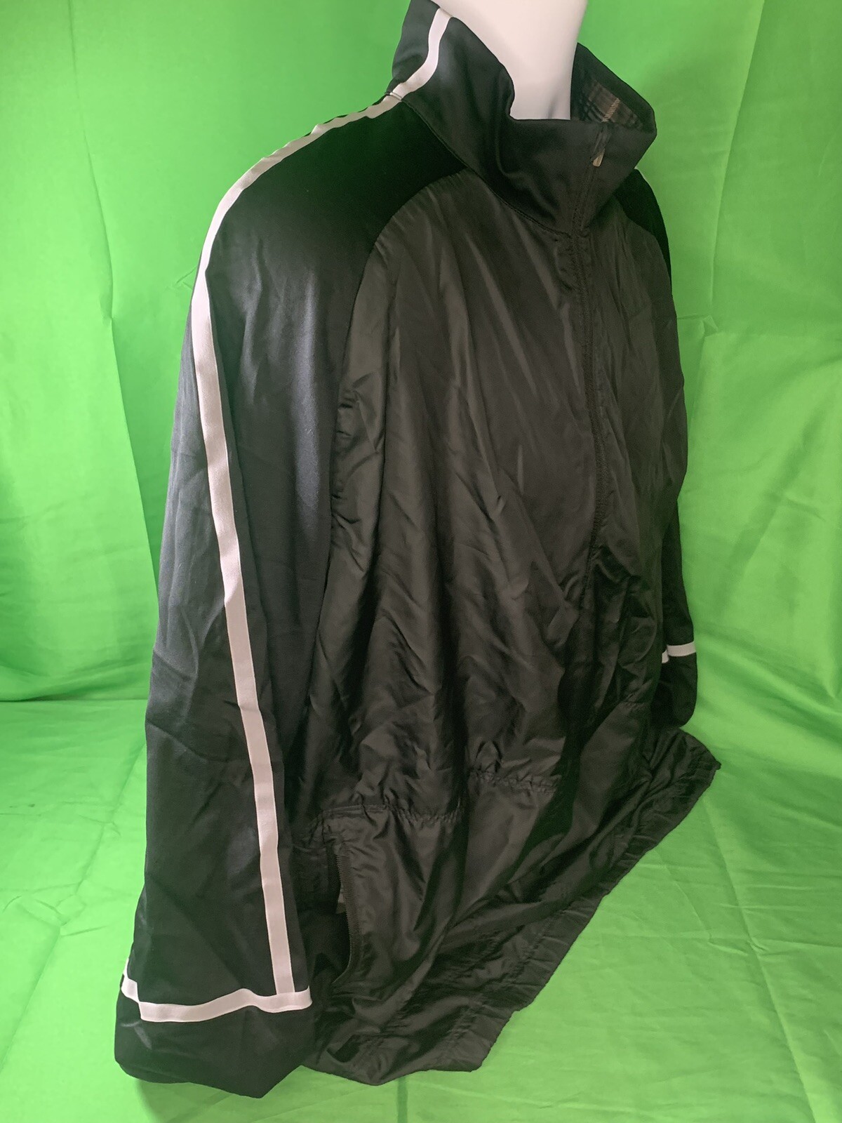 SACAI X NIKE NIKE GOLF 1 2 Zip Pullover Giacca a Vento Nero 582787 010 Uomo Taglia XL