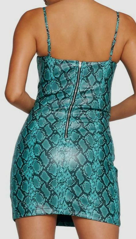 Tiger mist top snakeskin dress