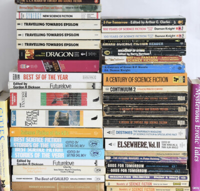 SCIENCE FICTION & FANTASY ANTHOLOGIES Set 2 : Select titles, build a SF library