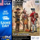 Master Box 35222 Indian Wars Series, XVIII century. Kit No 4 Fair exchange 1/35
