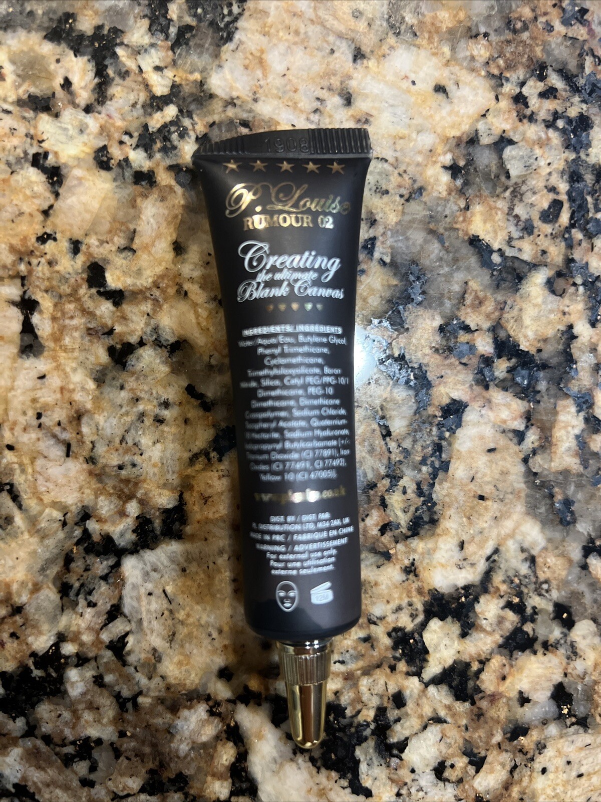 NEW P.Louise Makeup Academy Base Shade Rumour 2 Eyeshadow Primer (15ml