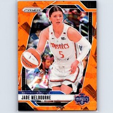 2024 Panini WNBA Prizm Jade Melbourne #68 Orange Ice Washington Mystics