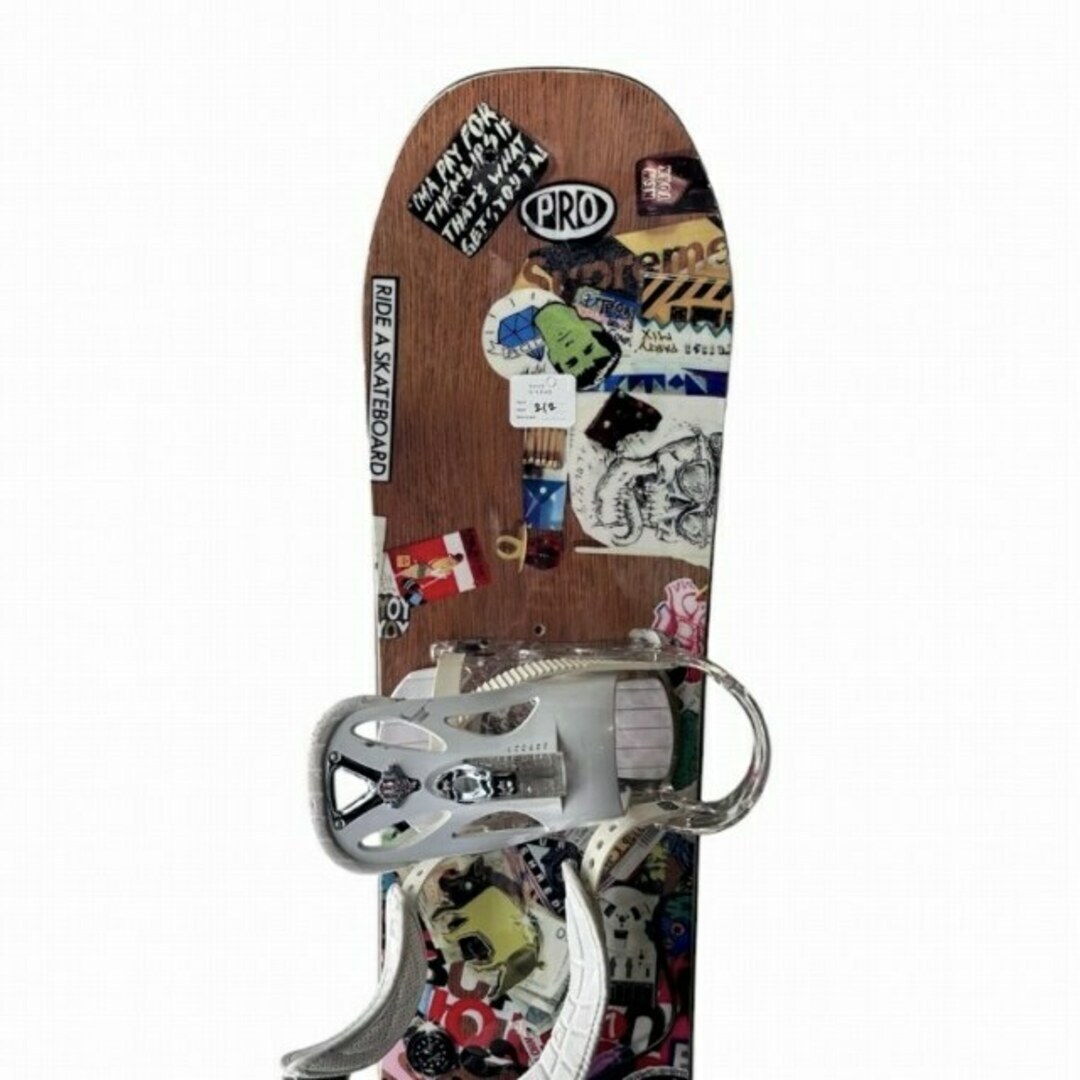 Burton Seven Snowboard with Bindings and Case Used Burton Seven Snowboard with Bindings and Case Used