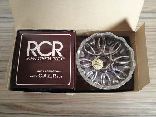 Hermoso conjunto de 4 cuencos RCR Royal Crystal Rock más del 24% cristal de plomo genuino - Imagen 4 de 7