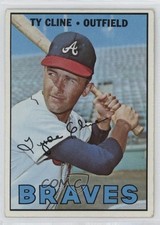 1967 Topps High # Ty Cline #591 0v9