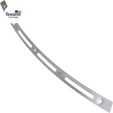 Windshield Trim Polished Stainless Slotted Compatible For Harley Touring Electra
