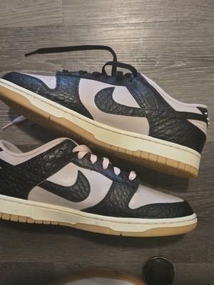 Nike Dunk Low Retro LTD Platinum Violet-Black Croc Men's 10 HF9191 001 Pre Owned