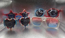 4th of July Adult Sunglasses America Pride Red White Blue