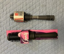 Vintage 1996 GOODY Round Blow-Out Styler Hair Brush and One 2020 Round Brush